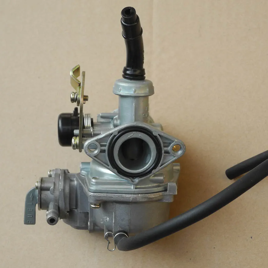 PZ19 Карбюратор, кабель дроссель с топливным краном 110cc-125cc ATV Dirt Bike Quad XR/CRF100, 110cc карбюратор