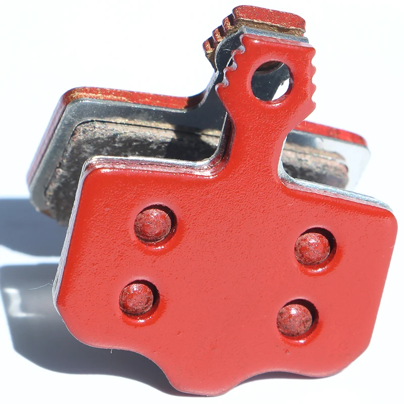 4 пары красные дневные тормозные колодки для SRAM AVID Elixir 1 3 5 7 9 R CR XX X0 Avid DB1 DB3 MTB диск