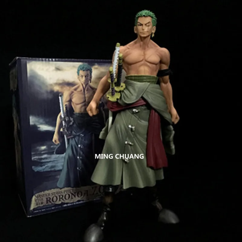 

ONE PIECE Roronoa Zoro Monkey D. Luffy The straw hat Pirates Swordman Eiichiro Oda PVC Action Figure Collectible Model Toy D140