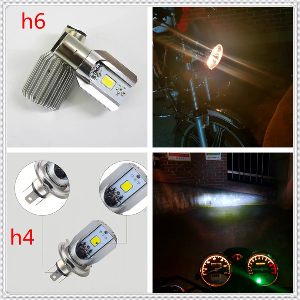 Светодиодная лампа для мотоциклетных фар H6 h4 6000k Light ATV Ducati GT 1000 M900 M1000 MS4 MS4R MTS1000SDS DS |