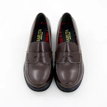 Coffee for Heel 28mm Новинка года; обувь для студентов в японском стиле; обувь для колледжа; Косплей туфли Лолиты для женщин/девушек; модная обувь на платформе; цвет черный, кофейный; Размеры 35-40 - Цвет: Coffee for Heel 28mm