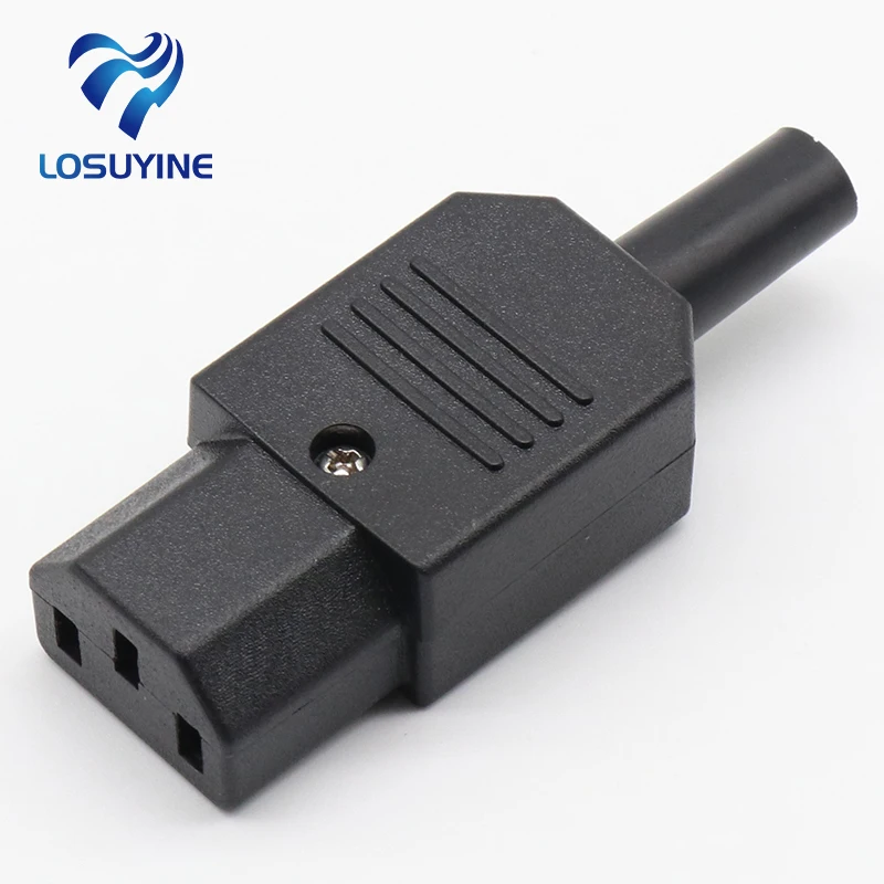 10 шт. новинка 2017 оптовая цена черный IEC 320 C13 розетка разъем питания 3-контактный