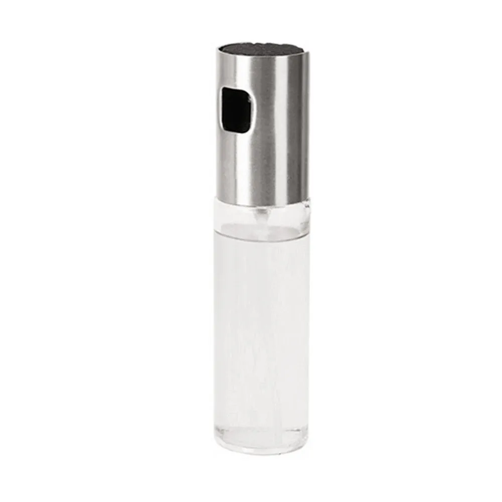 Oil Sprayer Bottle Pump Glass Olive Cooking Stainless Steel glass Pot Leak-proof Drops kitchen oil sprayer a804 12 | Дом и сад