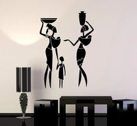 vinyl wall decal african family women child ethnic style art africa stickers mural unique gift 2fz13