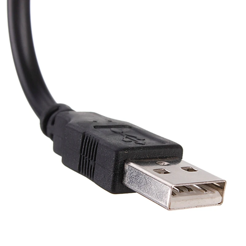 Портативный USB ночник для чтения мини черный гибкий светодиодный Лампа фонарь