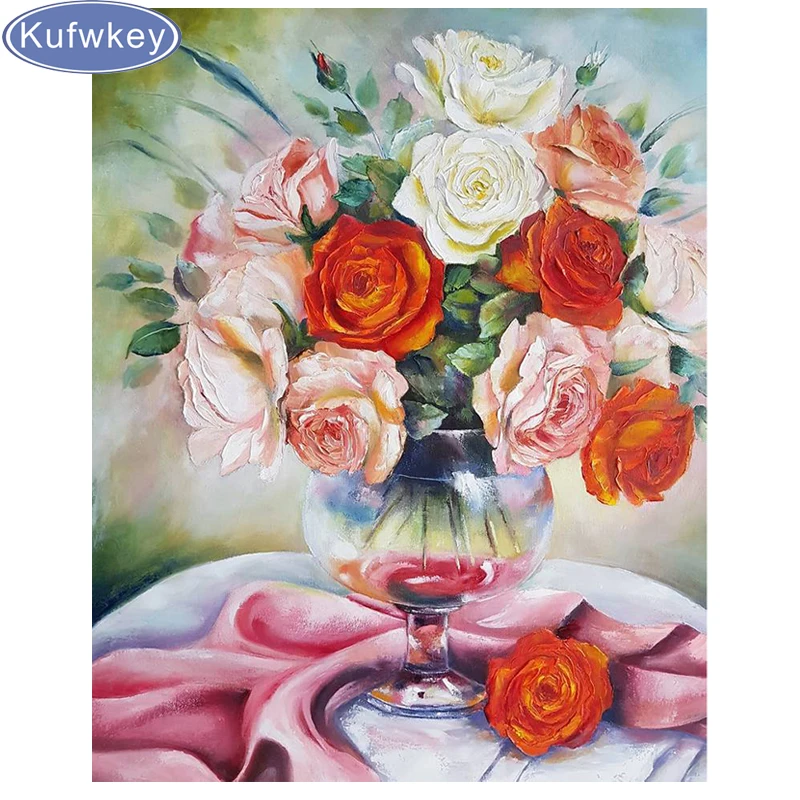 Полноразмерная 3D квадратная круглая алмазная живопись сделай сам вышивка