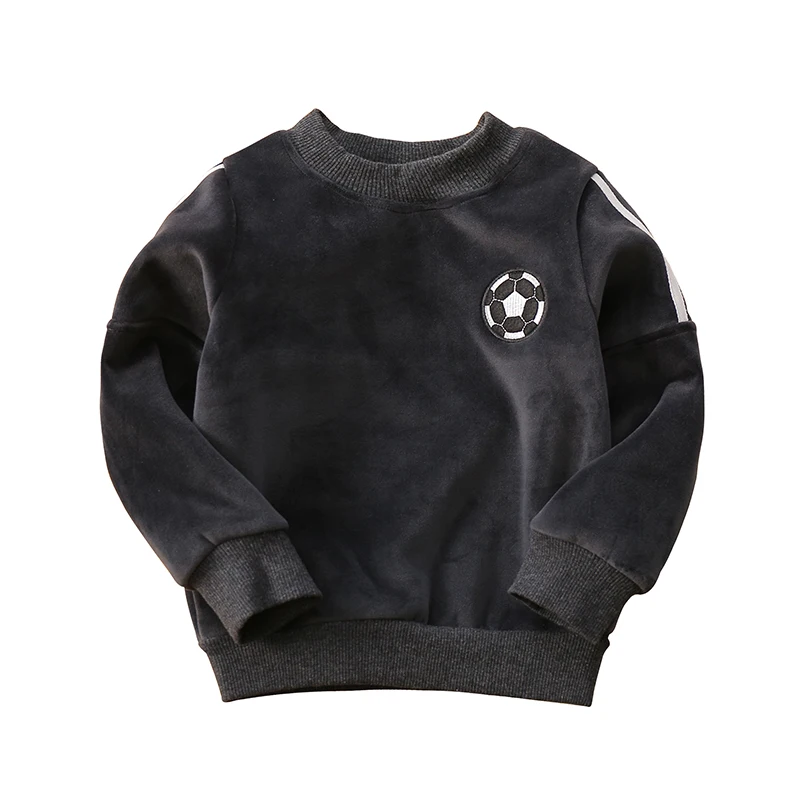 2018 детские повседневные толстовки с рисунком футбольных цифр Детские Популярные