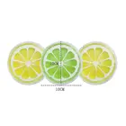 Летний портативный мини-физиотерапия сумка из ПВХ для охлаждения милый мультяшный круглый яркий цветной фруктовый холодный компресс гелевая упаковка для льда