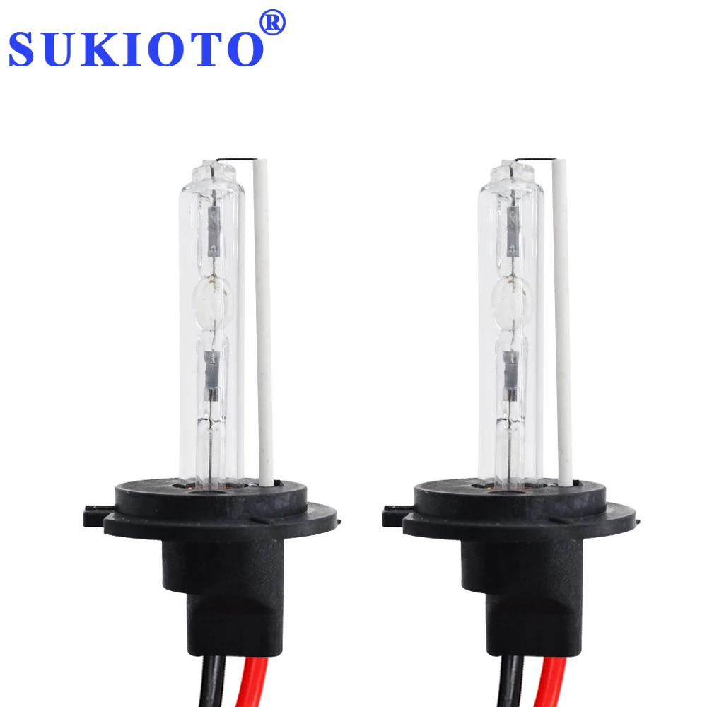 SUKIOTO ксенон H7 6000 К Быстрый Яркий/без ошибок Шина CAN, HID, ксеноновый комплект H11 3000K H16 H1 H3 H7 H8 9005 9006 55 Вт AC балласт фары