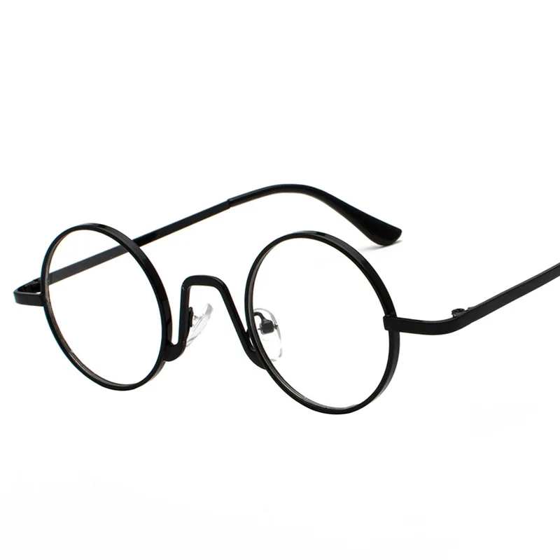 Женские маленькие очки в оправе Мужские Винтажные 2019 Золотые Ретро Круглые