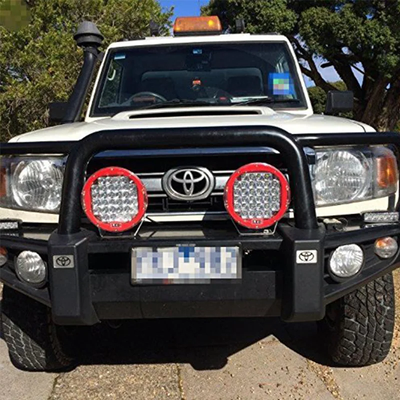 YOOERGOO 9 дюймов светодиодный рабочий светильник бар 96W 12V 24V Светильник Спот Наводнение для 4WD 4x4 автомобильный прицеп внедорожник Лодка ATV светодиодный