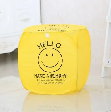 Новый складной мультфильм Животные хранения мусора коробка для большая корзина