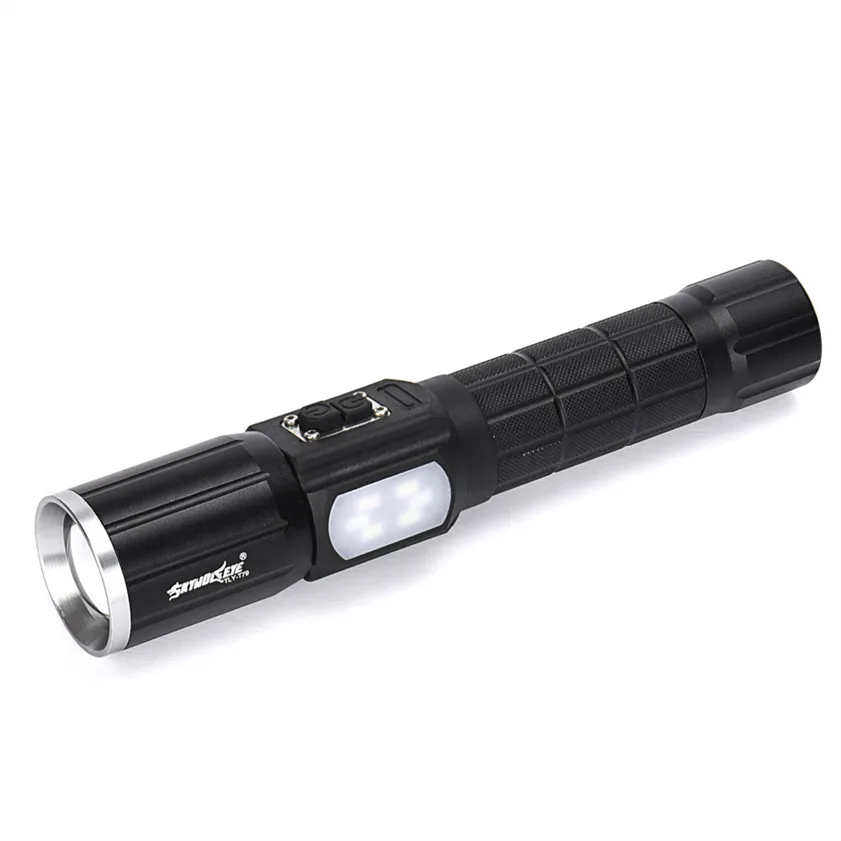 Фонарик с зарядкой от usb светодиодный 3800 люмен аккумулятором 18650|t6 torch|xm t6cree xm |
