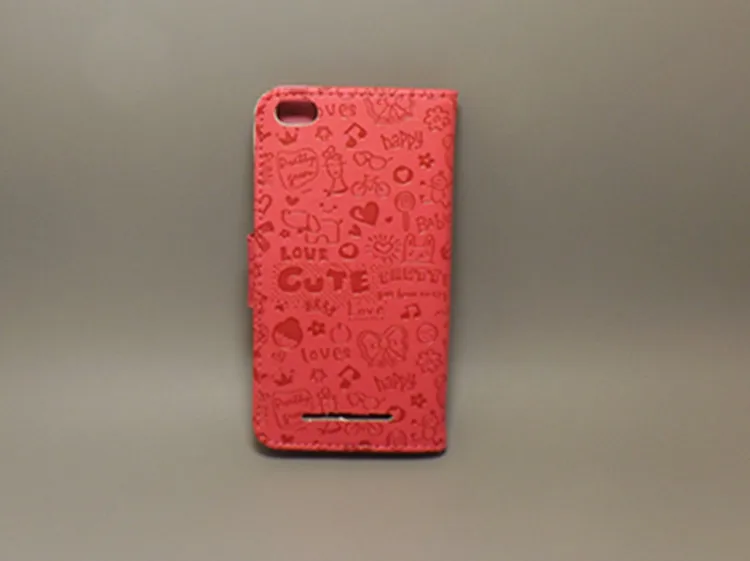 Маленький часы Симпатичные Кожа Case Cove провести две Карты с 2 карты Для Xiaomi Redmi 3 Redmi3