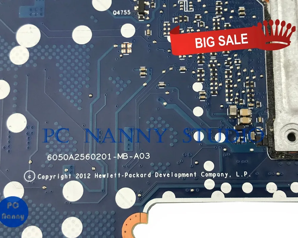Материнская плата для ноутбука HP EliteBook 840 G1 802511 001 I5 4300U 6050A2560201 MB A03|Материнские