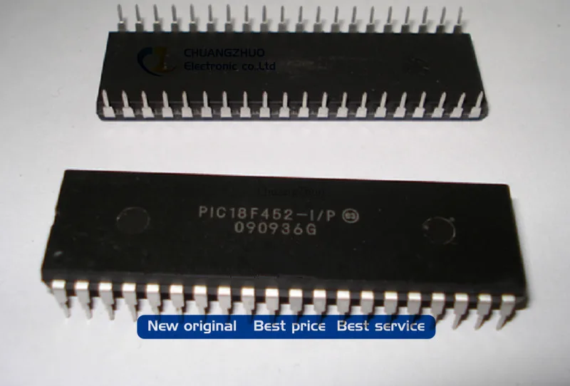 

10 шт./лот новый оригинальный PIC18F452-I / P PIC18F452 18F452 DIP40