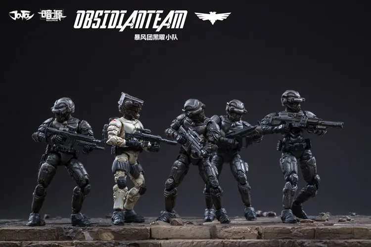 JOYTOY 1/25 команда обсидиан отряд для фанатов праздничный подарок
