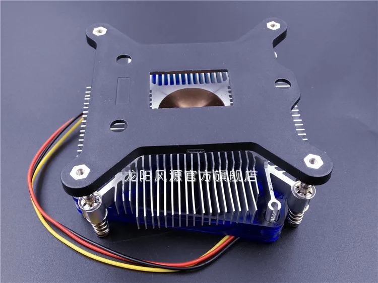 Вентилятор процессора для LGA1155 LAG1156 кулер процессора с 80 мм вентилятор Comptuter Вентилятор охлаждения процессора с 3pin
