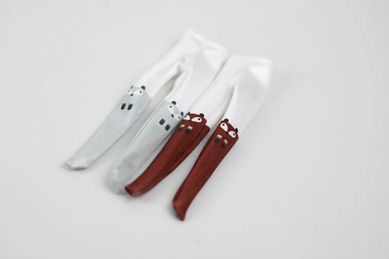 1 шт. новые колготки с изображением лисы 2 цвета для кукол blyth azone ob24 1/6 аксессуары