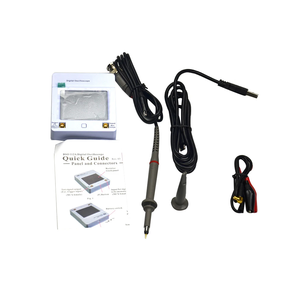 Professional Oscilloscope Portable Touch Screen USB Digital High precision Interface 2MHz 5Msps | Инструменты