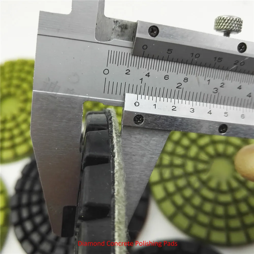 

DIATOOL 9pcs 4inch thickened Diamond resin bond concrete polishing pads #200 Diameter 100cm floor Renew pads for concrete