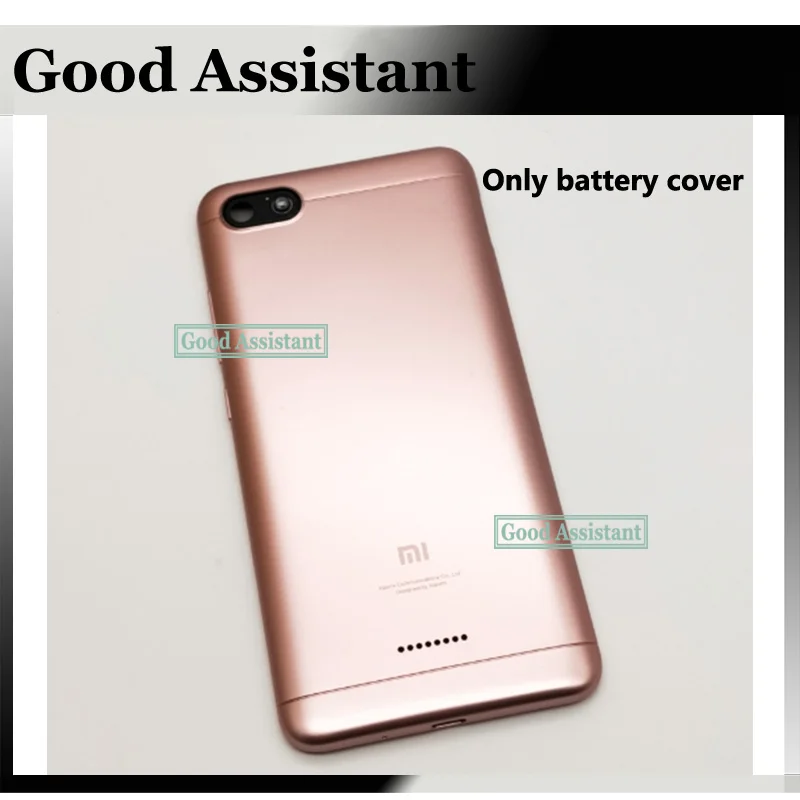 Оригинальный Корпус для Xiaomi Redmi 6A/6/6 глобальная версия крышка отсека аккумулятора
