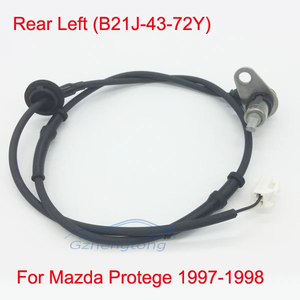 1 шт. ABS Датчик скорости заднего левого колеса для Mazda Protege 97 98 B21J 43 72Y запасные части