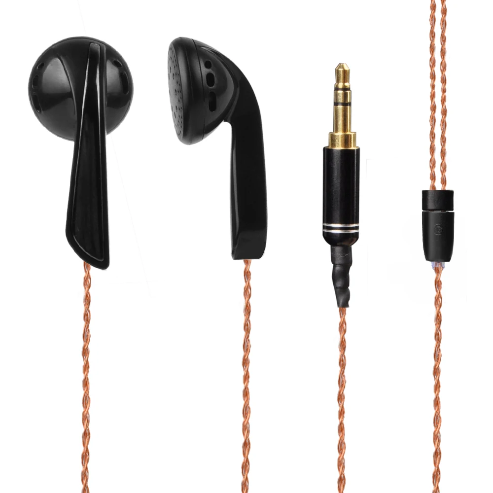 Wooeasy DIY MX760 графеновые вкладыши в ухо наушники гарнитура HIFI бас с посеребренным