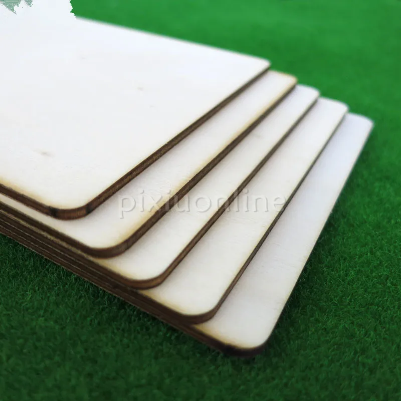 

1pc Rectangle Wood Chip J145b 20*10m thickness 2mm DIY Fillet Sheet Free Shipping Russia Sell at a Loss