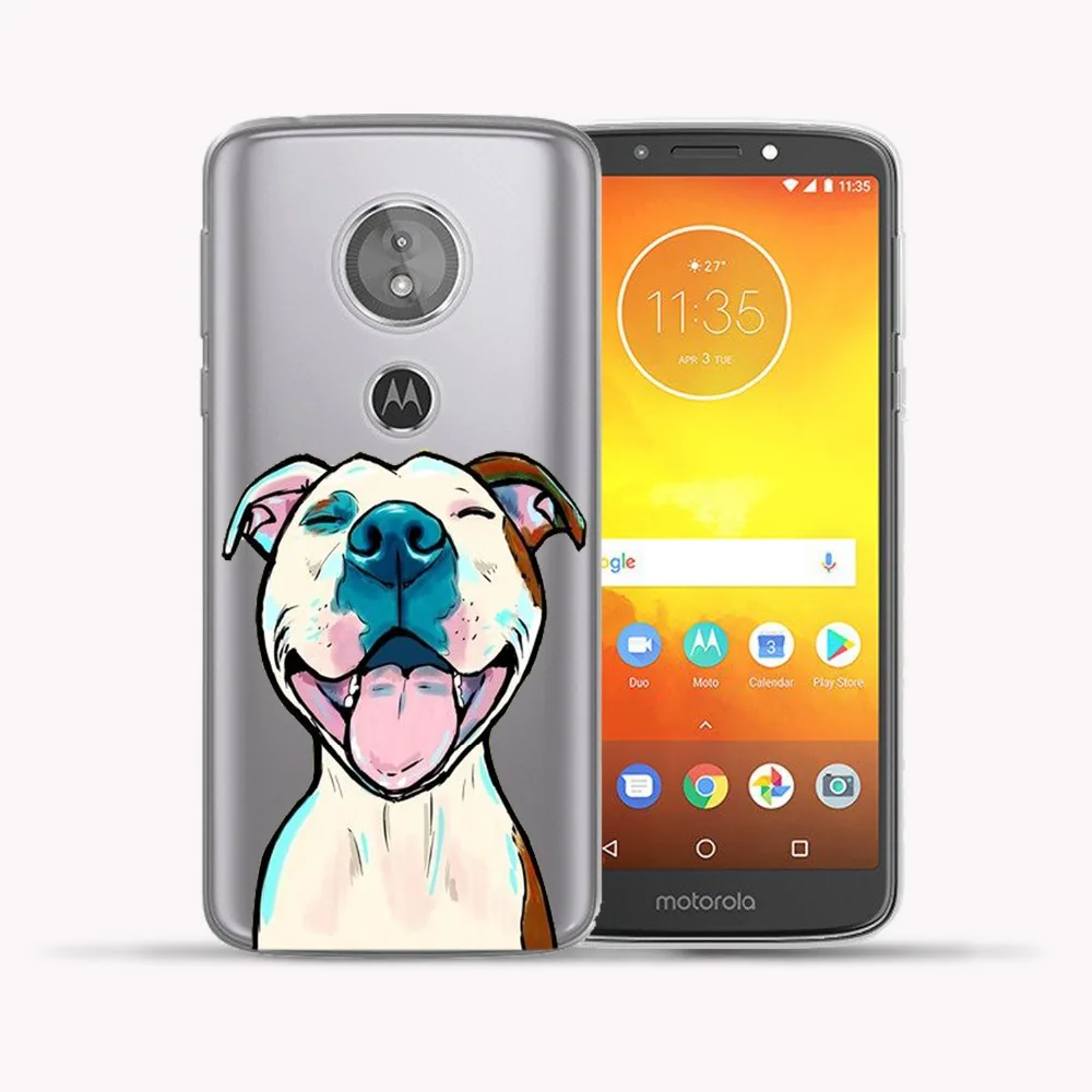 Мягкий чехол из ТПУ для Motorola Moto G6 Play 5 7 дюйма с забавным милым мультяшным котом
