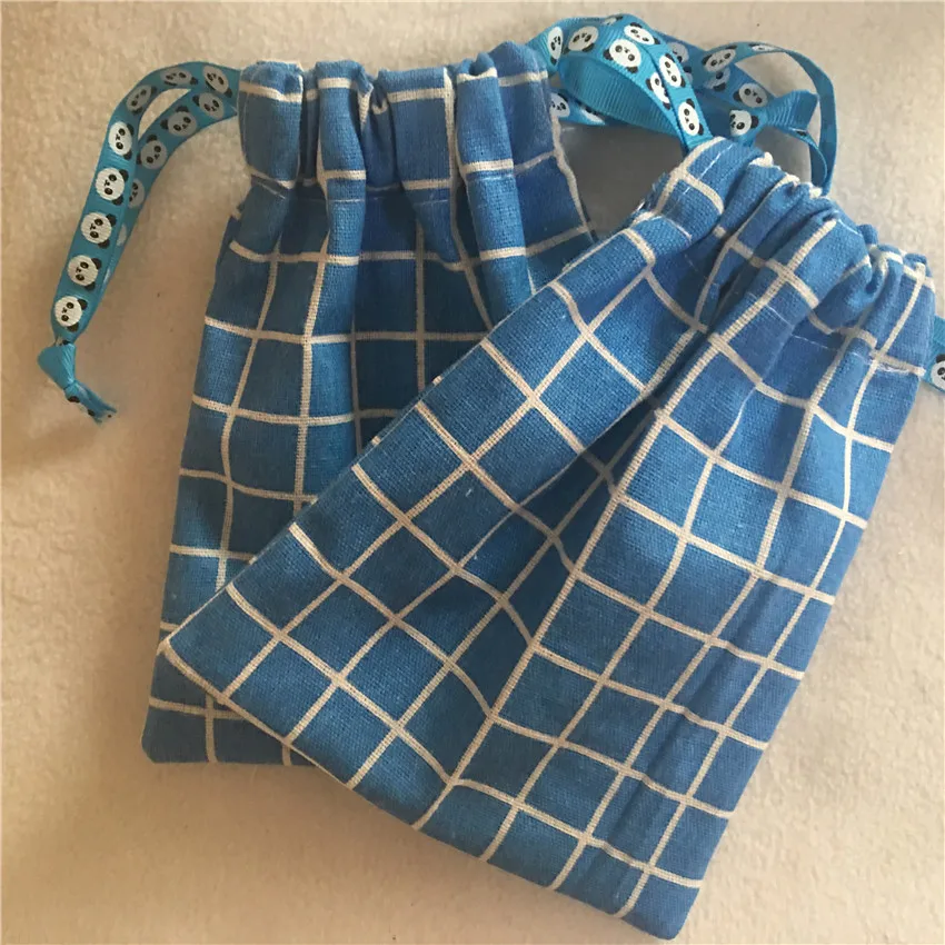 1 шт. клетчатый органайзер для клетчатых пледов из хлопка и льна | Дом сад