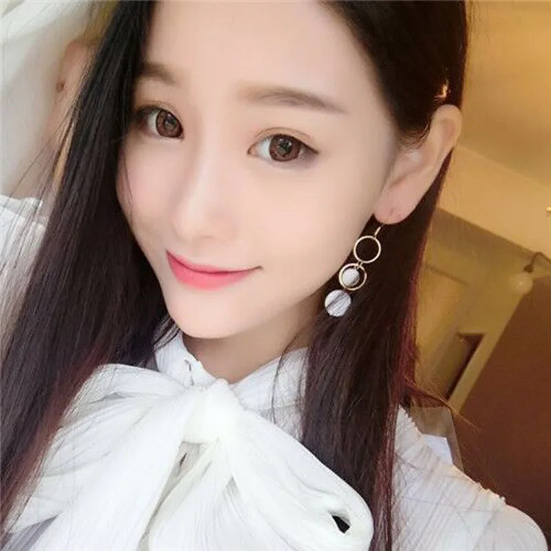 2016 Новинка элегантные длинные Ленточки кулон Серьги модные женские туфли Jewelry