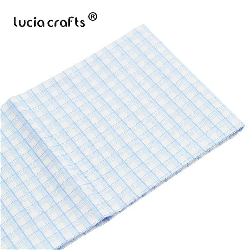 Lucia ремесла 50*50 см хлопок одеяла ткань для DIY шитья Лоскутное детское постельное Тильда кукла Текстиль Ткань H1010