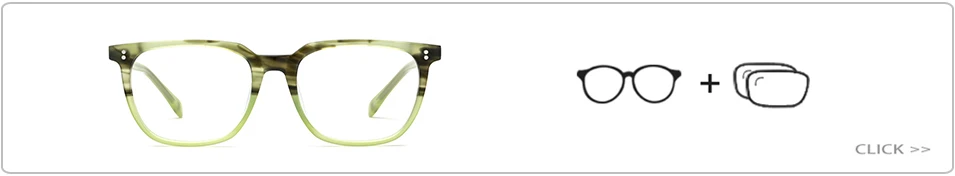 Acetate Eyeglasses Frame Men Square Prescription Glasses New Men's Male Myopia Optical Frames Clear Spectacles Eyewear 9114