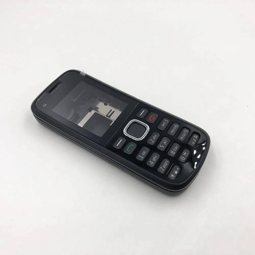 Задняя крышка батарейного отсека для Nokia C1 C1-02 Корпус Передняя рамка задняя +