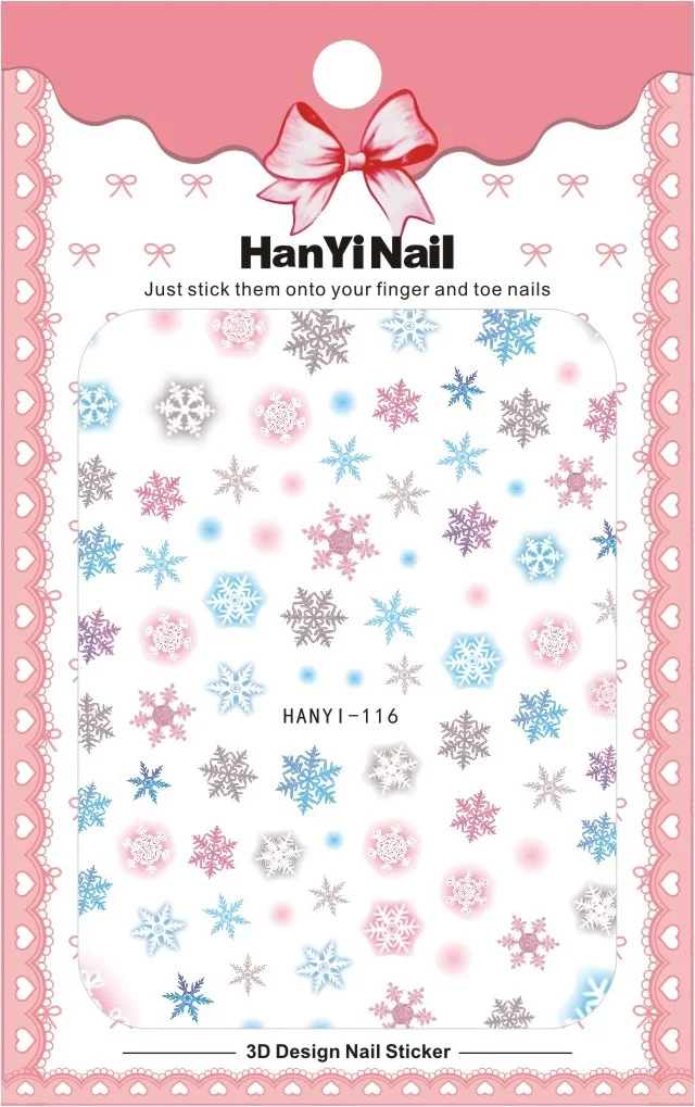 HANYI116 HanYiNail 104-134 Новинка Весна счастливый кот фантазия цветы ногти искусство стикер Harajuku обертки для ногтей наклейки Советы маникюрные наклейки - Цвет: HANYI116