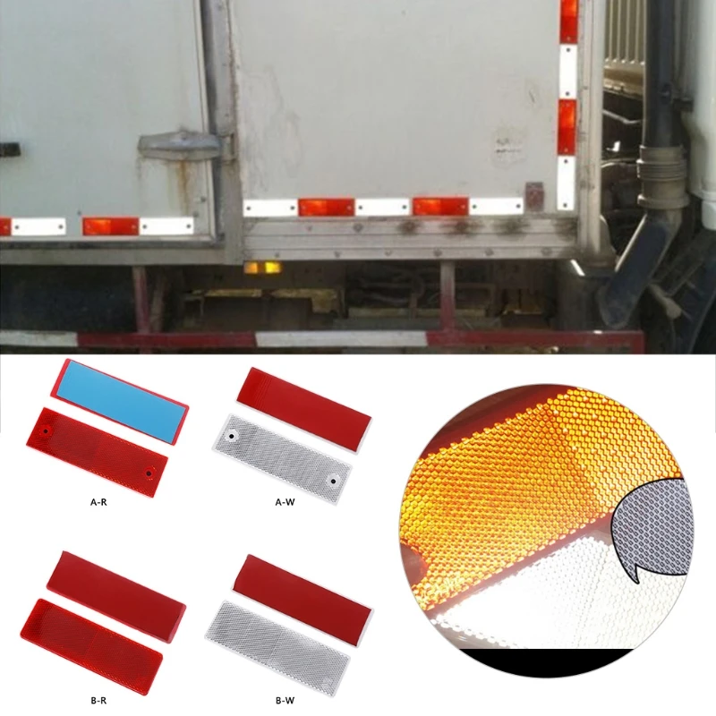 Светоотражающие наклейки для предупреждающая табличка 2 шт. | Автомобили и