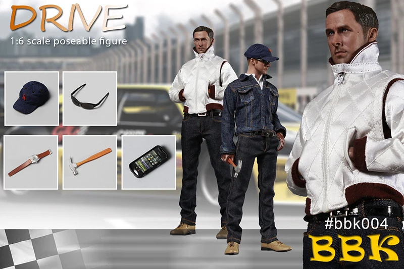 Ryan Gosling Death Drive 1/6 Poseable полный набор Мужская фигурка BBK004 для коллекционного подарка