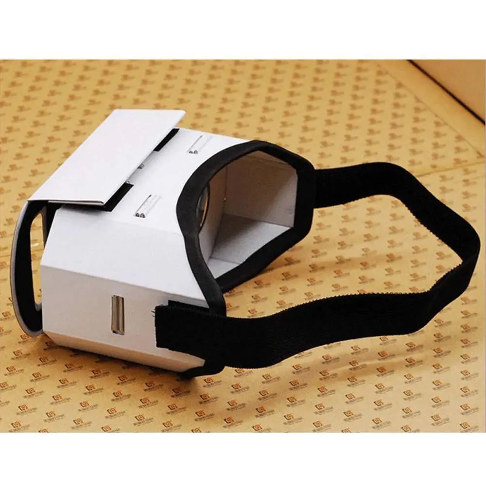 3D Google DIY VR BOX очки виртуальной реальности картонная игра фильм частный кинотеатр для Iphone Android мобильный телефон