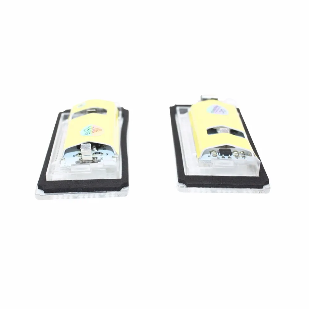 2x безотказный 18 3528 SMD CAN шина светодиод светильник номерного знака лампы