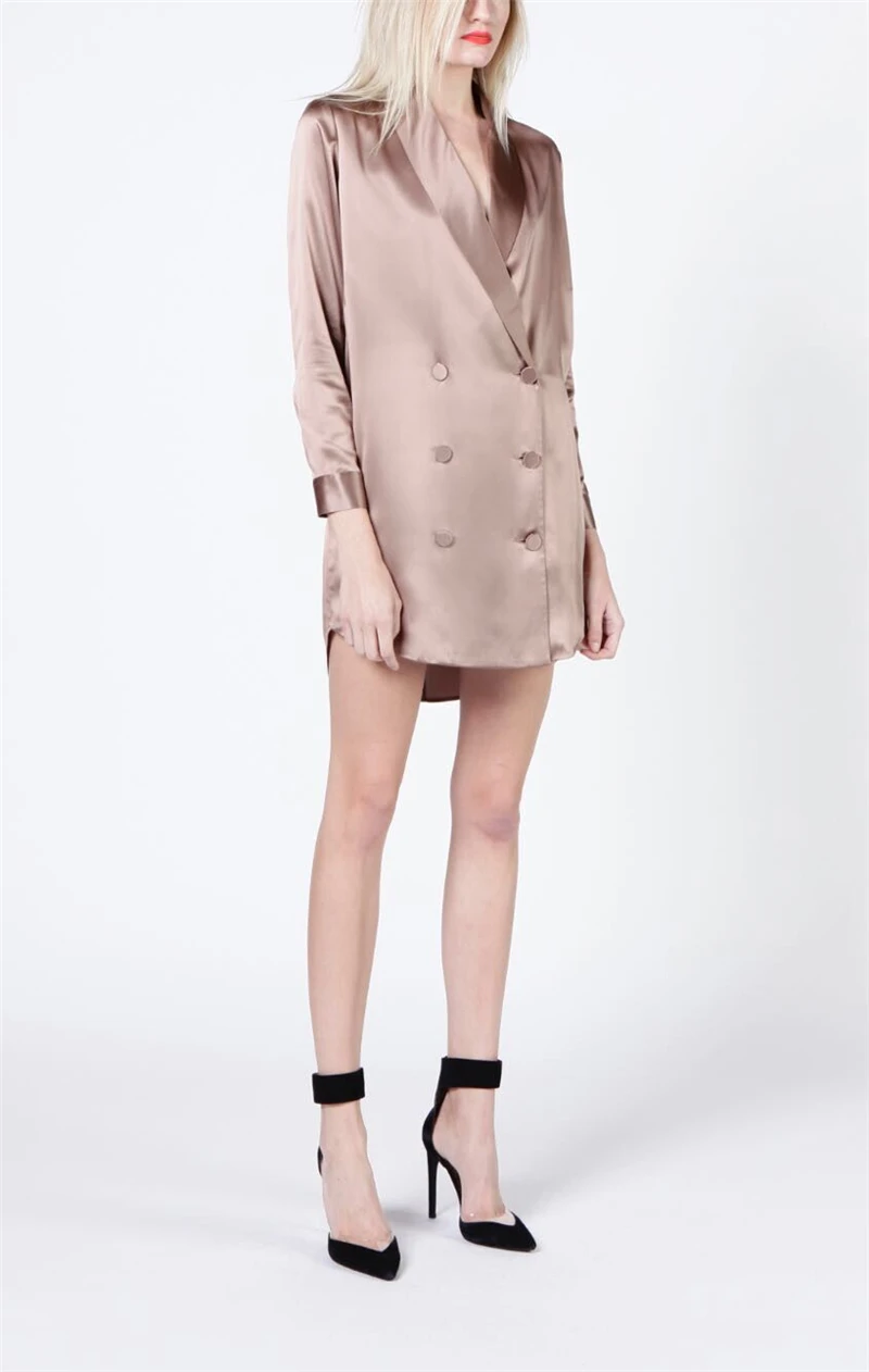 V-Neck Empire Sashes Full silk fabric Party Elegant New Style fashion sexy women Mini Dress celebrity body con dresses wholesale | Женская