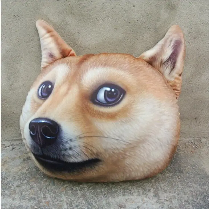 Doge Kabosu подушки для собак Подушка на заднее сиденье поясничная Шиба ину хуски
