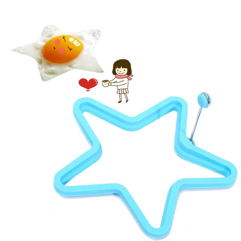 1 шт. силиконовый жареный яичный торт кольцо омлет жареное яйцо круглая форма для