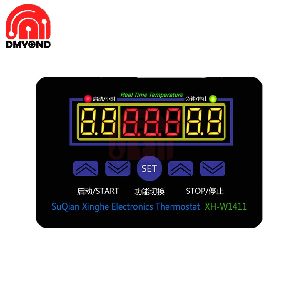Цифровой регулятор температуры термостата с ЖК дисплеем система управления MCU