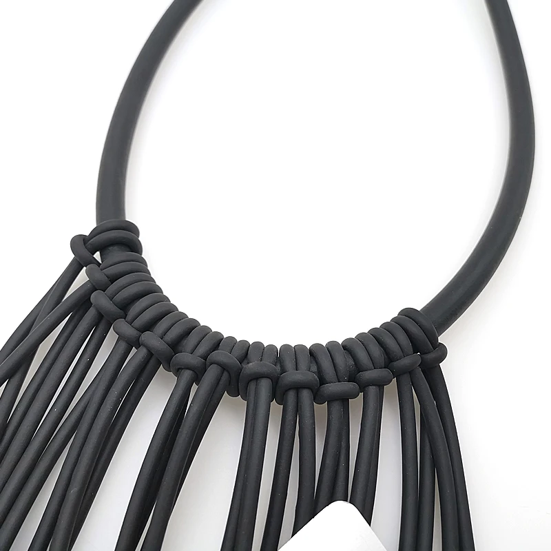 2019 Handmade Prepared By Necklaces For Women Punk Hyperbole Choker Germany Styles Pendant Tassel Necklace High Quality Jewelry |