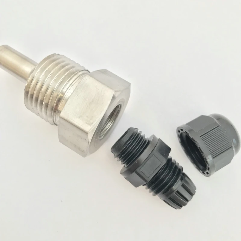 SP21-020 Thermowell погружной рукав карман из нержавеющей стали 304 BSP/NPT 1/2 &quotдля провода