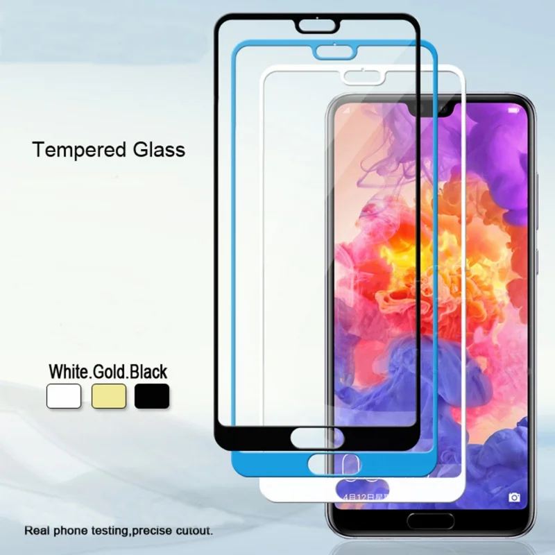 Закаленное стекло с полным покрытием защитная пленка для экрана Huawei P9 P10 P10Plus P20