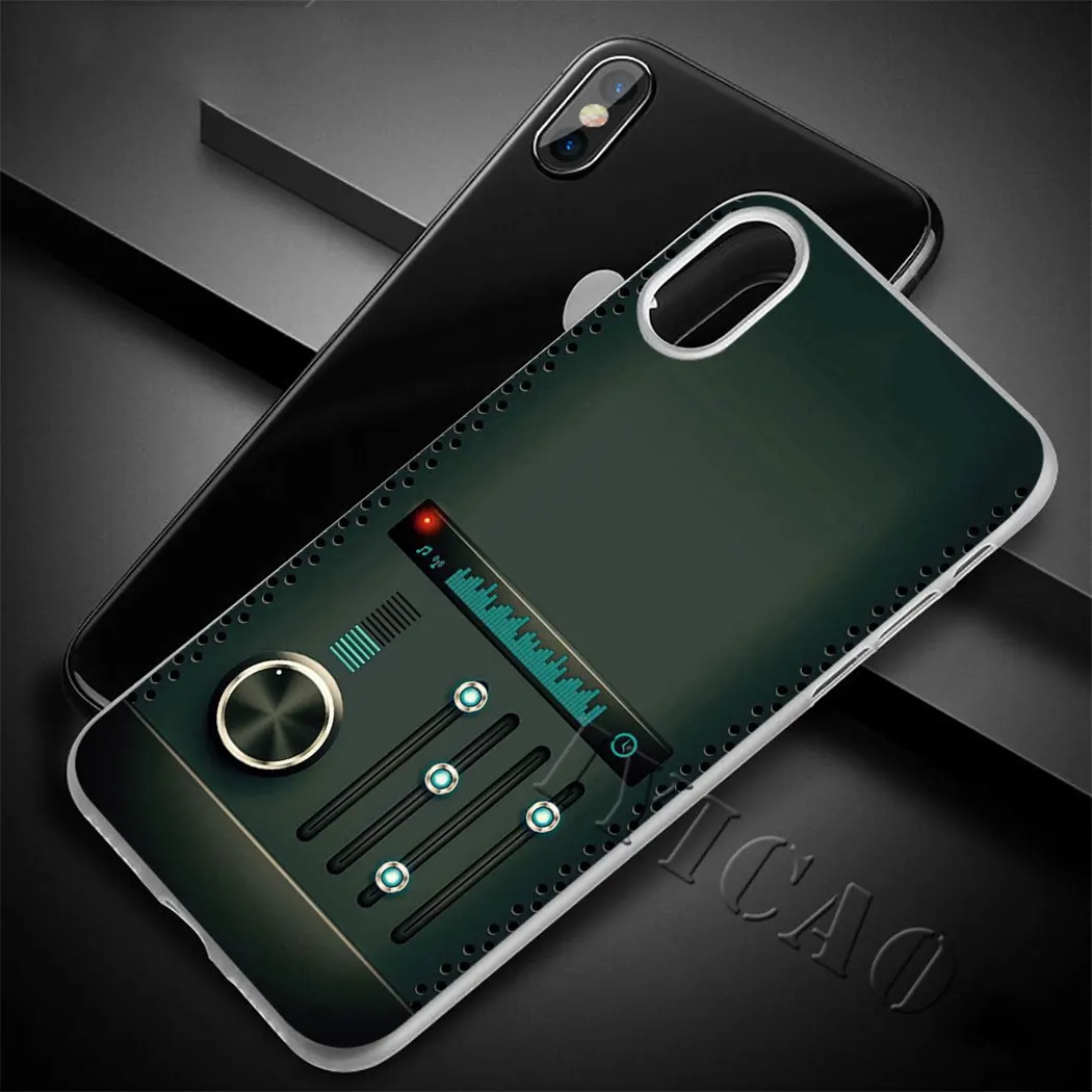 IYICAO Ретро Классический Кассетный Жесткий Чехол для iPhone 4 4S 5 5S Se 6 7plus 8 8Plus X XS MAX XR 6s