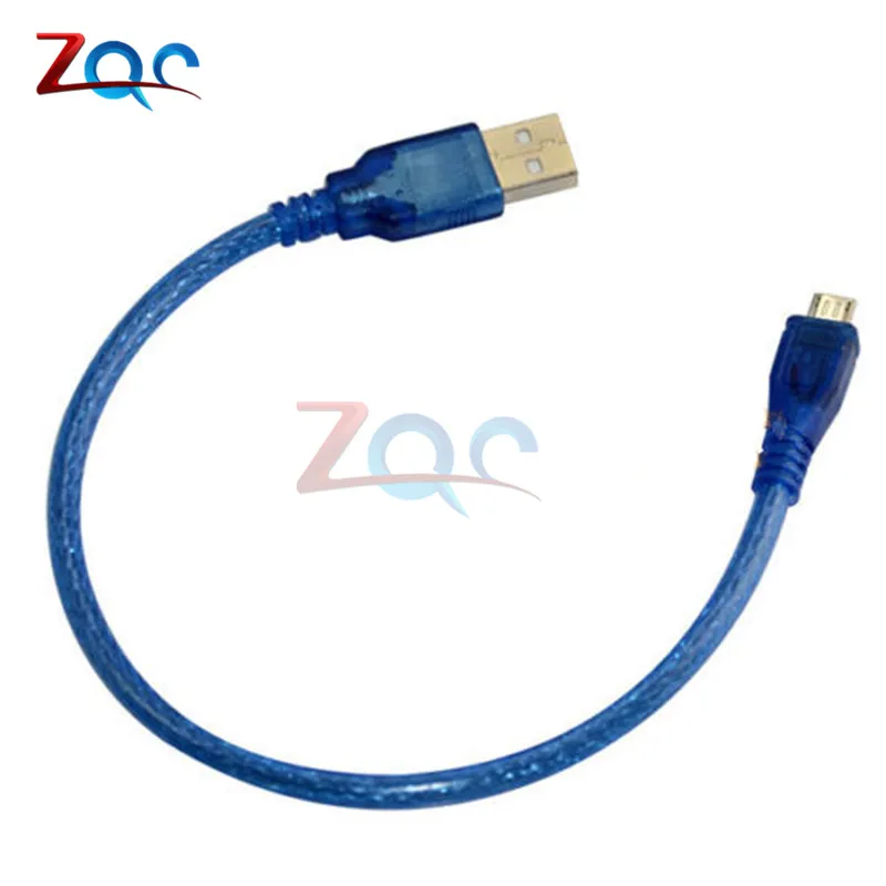 30 см USB 2 0 A папа к Micro 5 pin кабель для передачи данных Шнур|male male|male to malemale |