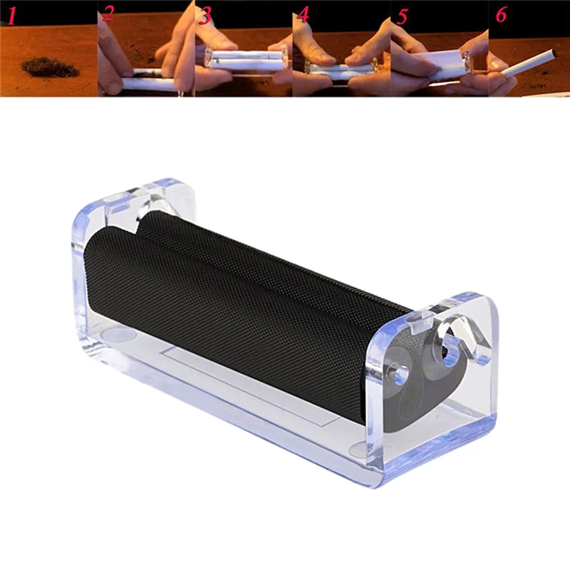 Acrylic Manual Cigarette Rolling Machine Tobacco Injector Maker Roller | Дом и сад